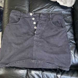 brandy melville/ J. galt black jean skirt